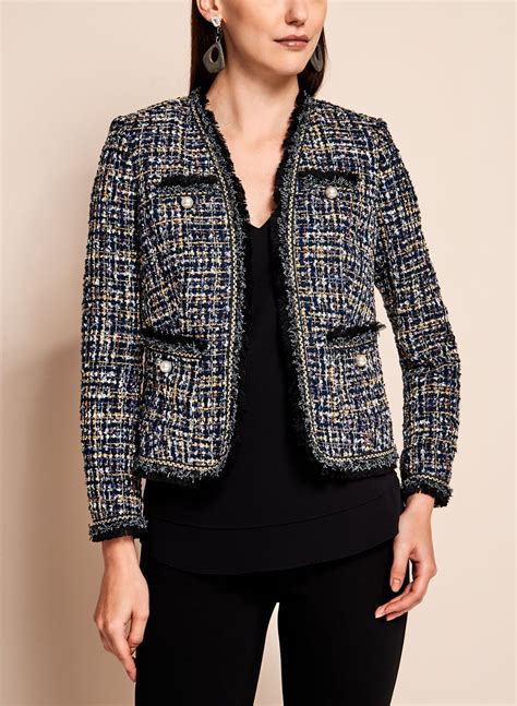 chanel veste en tweed|chanel tweed jacket.